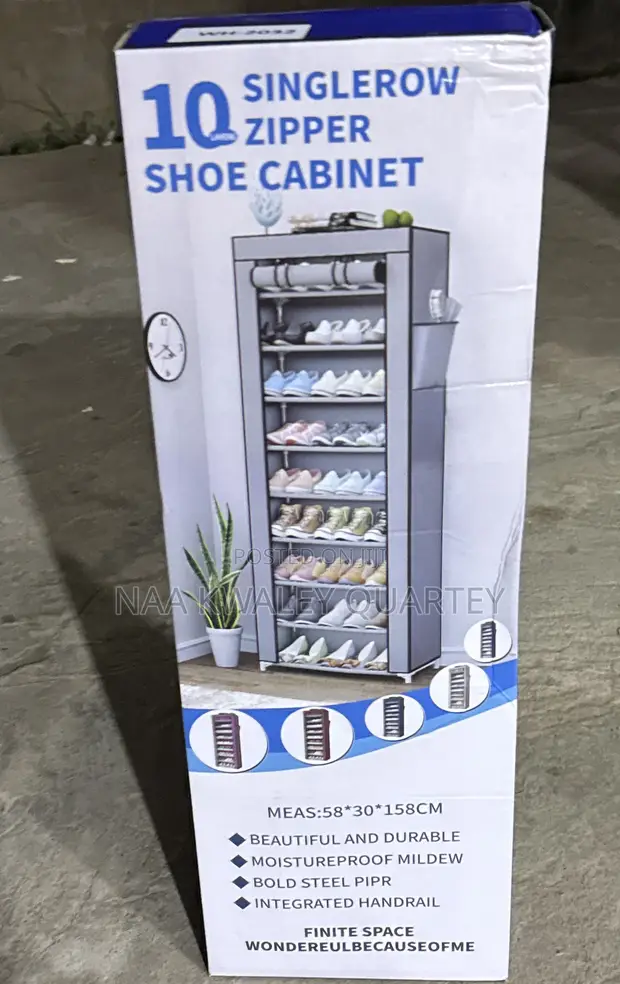 9 Layer Shoe Rack Storage Shelf Organizer