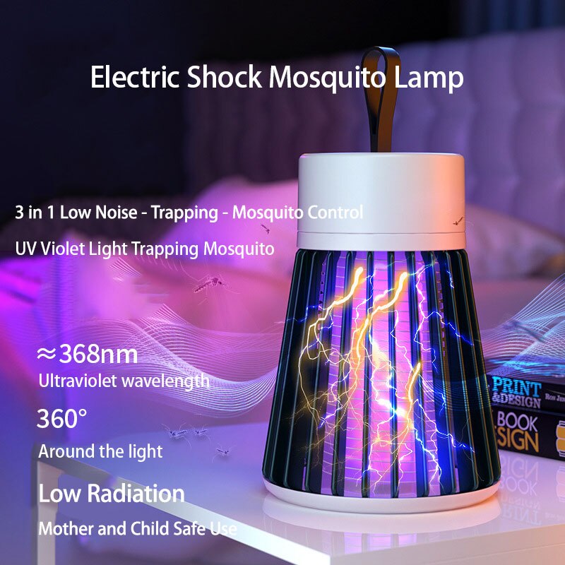 Mosquito Trap Zapper Portable Mosquito Killing Lamp