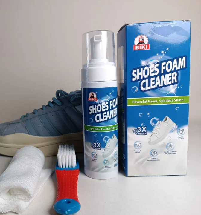 Shoe Cleaner Kit, 200ml White Trainer Cleaner,